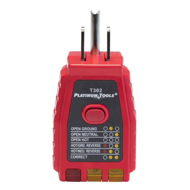 Platinum Tools T302C GFCI Socket Tester