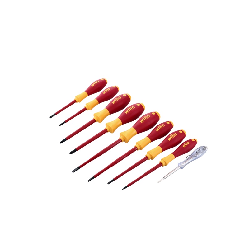 Wiha Tools 32089 Insulated 9 Piece Screwdriver Set