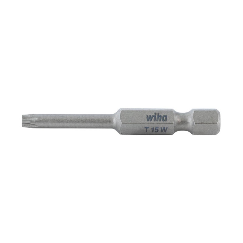 Wiha Tools 74728 TORX Align Power Bit, T15 x 50 mm, 10 Pk.