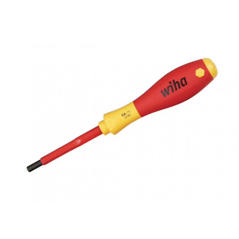 Wiha Tools 32331 Insulated Hex Metric Screwdriver, 8.0 mm x 100 mm