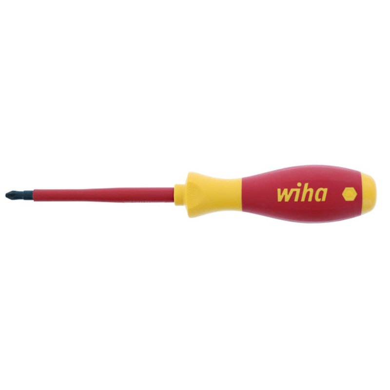 Wiha Tools 32402 Insulated Pozidriv Screwdriver, #2 x 100 mm