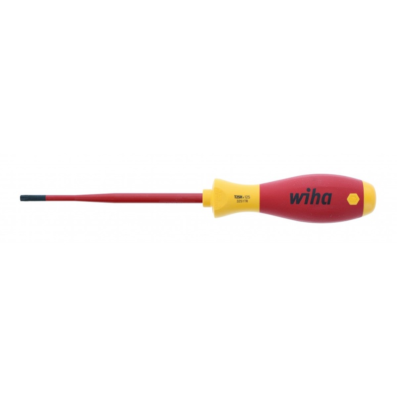 Wiha Tools 32515 Insulated SlimLine Security TORX Screwdriver, T25s x 125 mm
