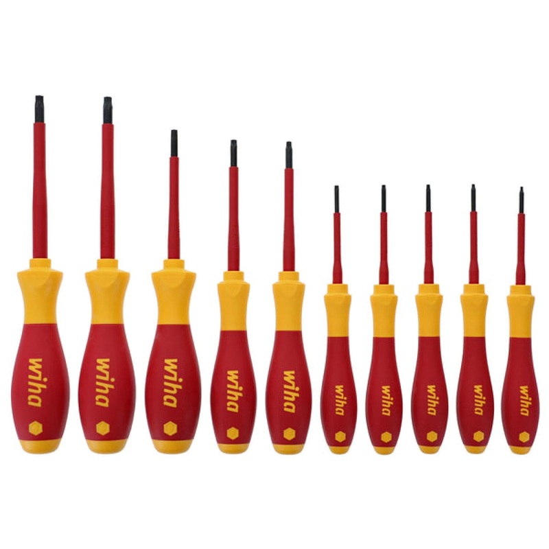 Wiha Tools 32592 Insulated TORX Screwdriver Set, 10 Pc.