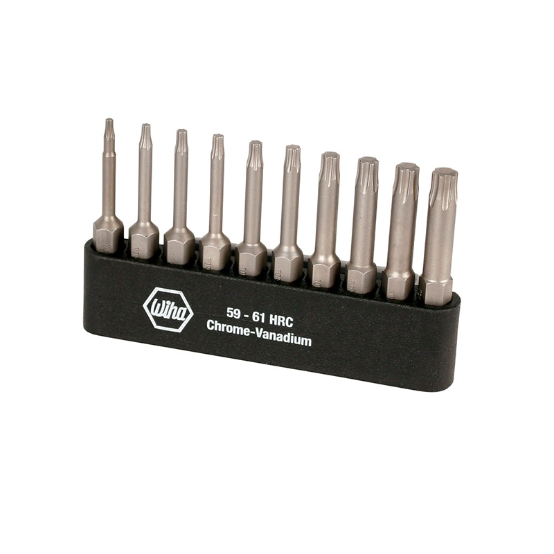 Wiha Tools 74982 TORX Plus Power Bit Belt Pack, 10 Pc.