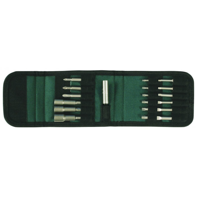 Wiha Tools 74990 Quick Change Bit Belt Pack, 19 Pc.