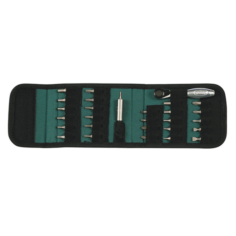 Wiha Tools 74992 29 Piece 1/4" Drive Ratchet and Bit Set
