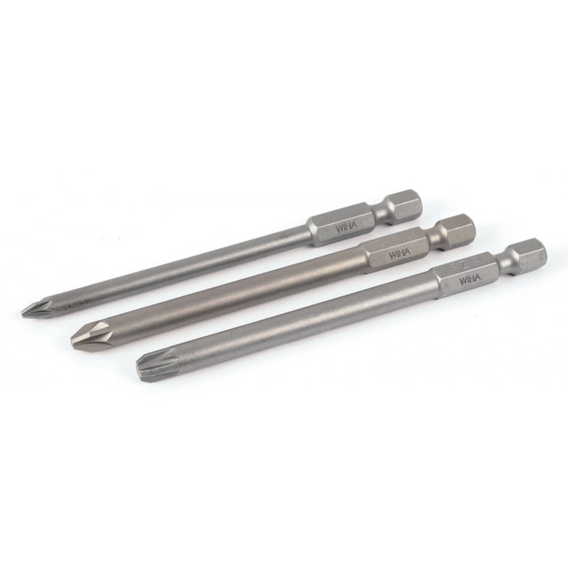 Wiha Tools 76091 Pozidriv Power Blades 3 Piece Set