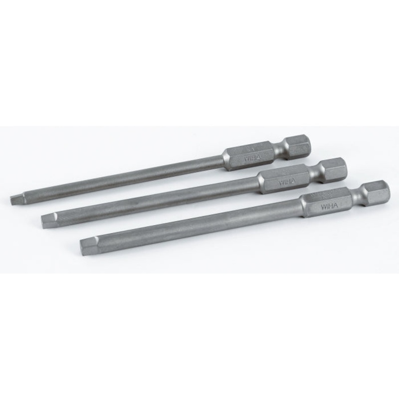 Wiha Tools 76095 Square Power Blades 3 Piece Set