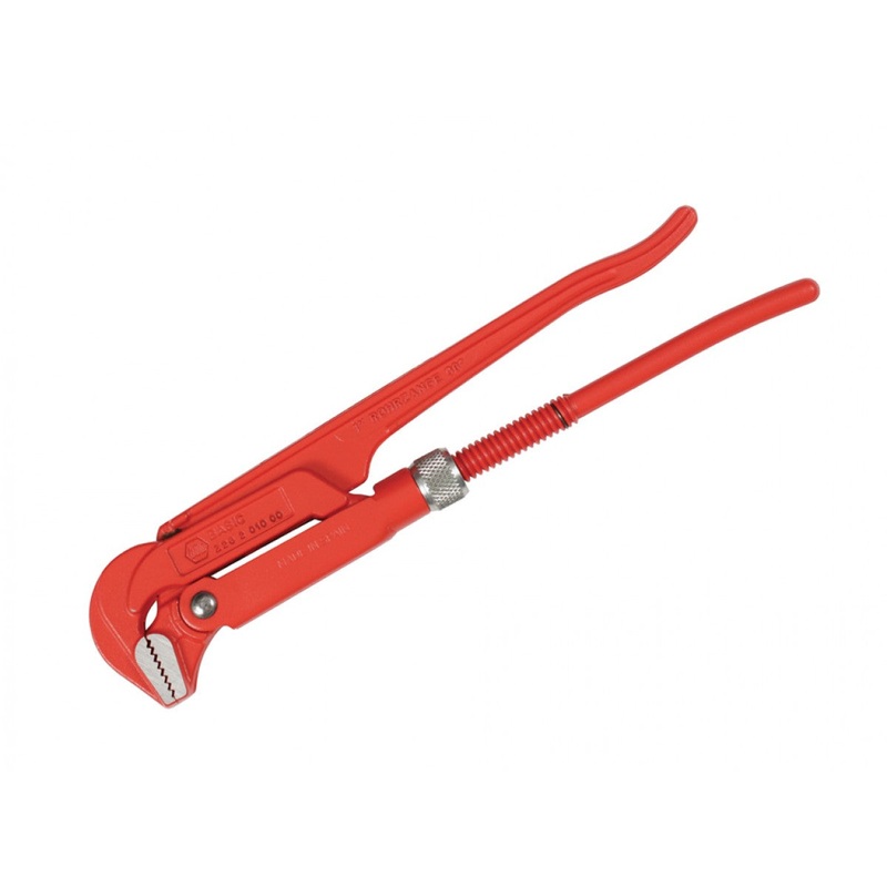 Wiha Tools 32979 Pipe Wrench Narrow Style Jaw, 90 Degree, 2.1"