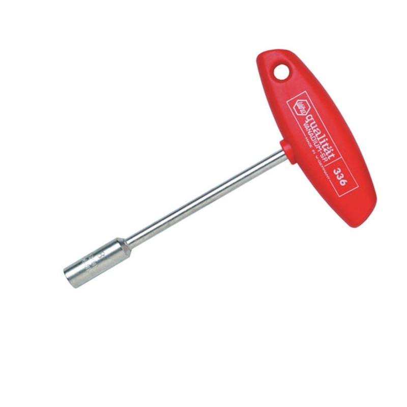 Wiha Tools 33607 Classic Grip T-Handle Nut Driver 8.0mm