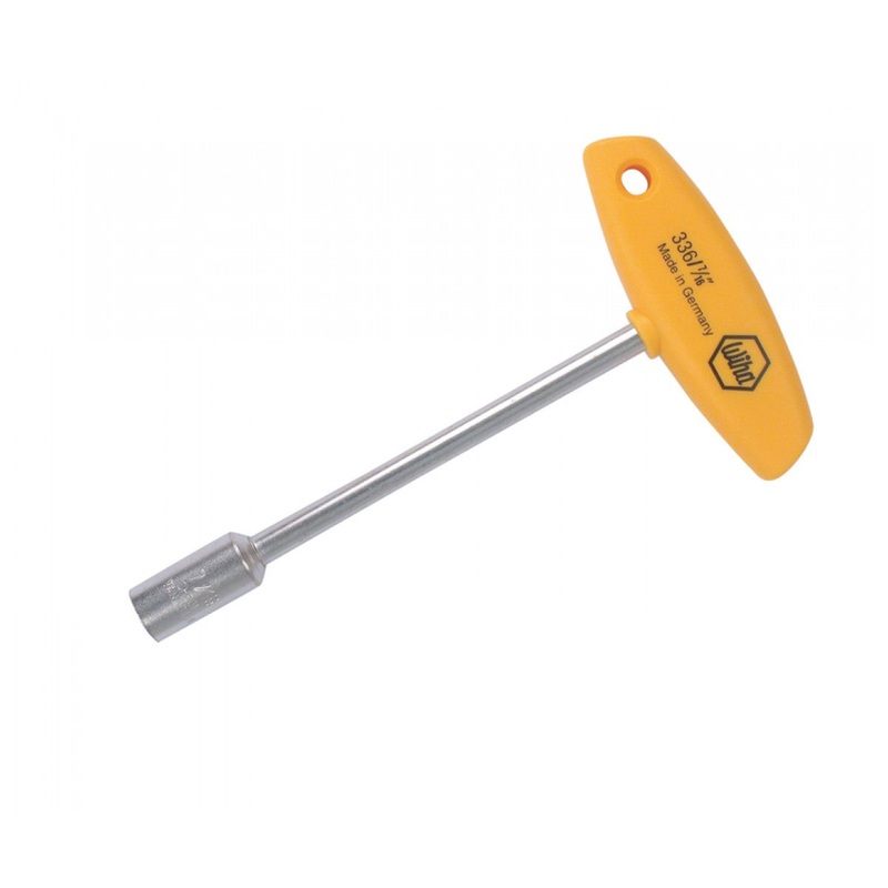 Wiha Tools 33674 T-Handle Nut Driver 7/16 x 6.0"
