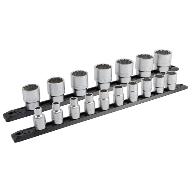 Wiha Tools 33890 21 Piece 1/2" Drive Socket Set - SAE