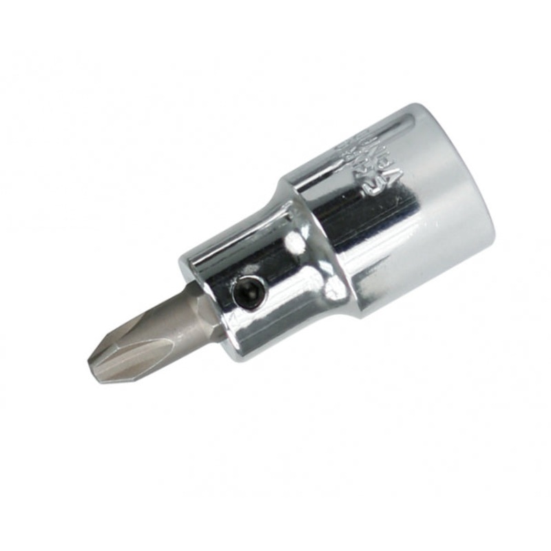 Wiha Tools 76423 #3 Phillips 1/2" Drive Bit Socket