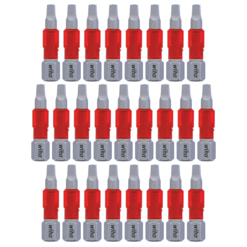 Wiha Tools 76639 MaxxTor Impact Bit Square #2 - 29mm - 25 Pack