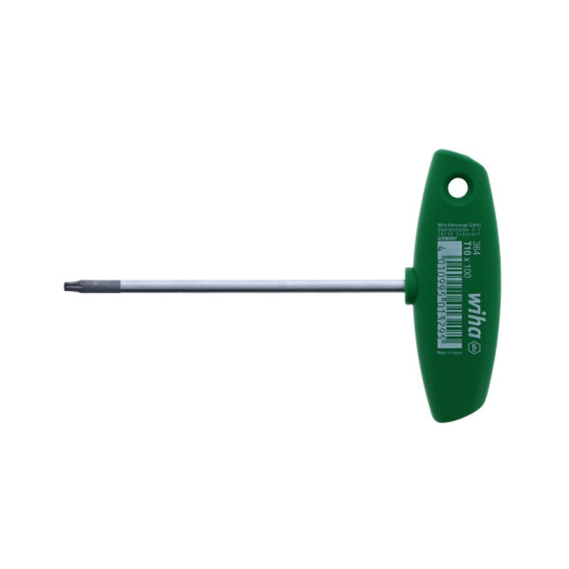 Wiha Tools 36410 TORX T-Handle, T10 x 100 mm