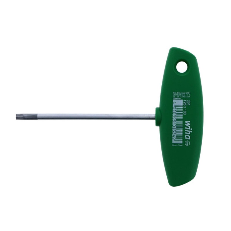 Wiha Tools 36425 TORX T-Handle, T25 x 100 mm