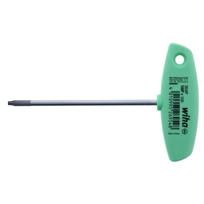 Wiha Tools 36463 TORX Plus T-Handle, IP10 x 100 mm