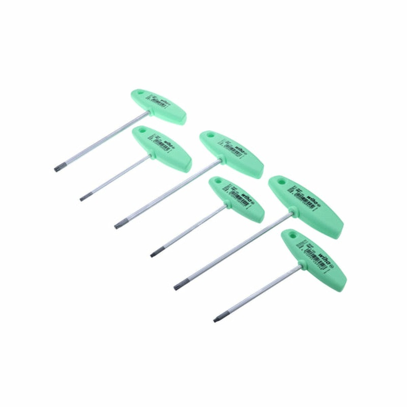 Wiha Tools 36496 6 Piece TORX Plus T-Handle Set