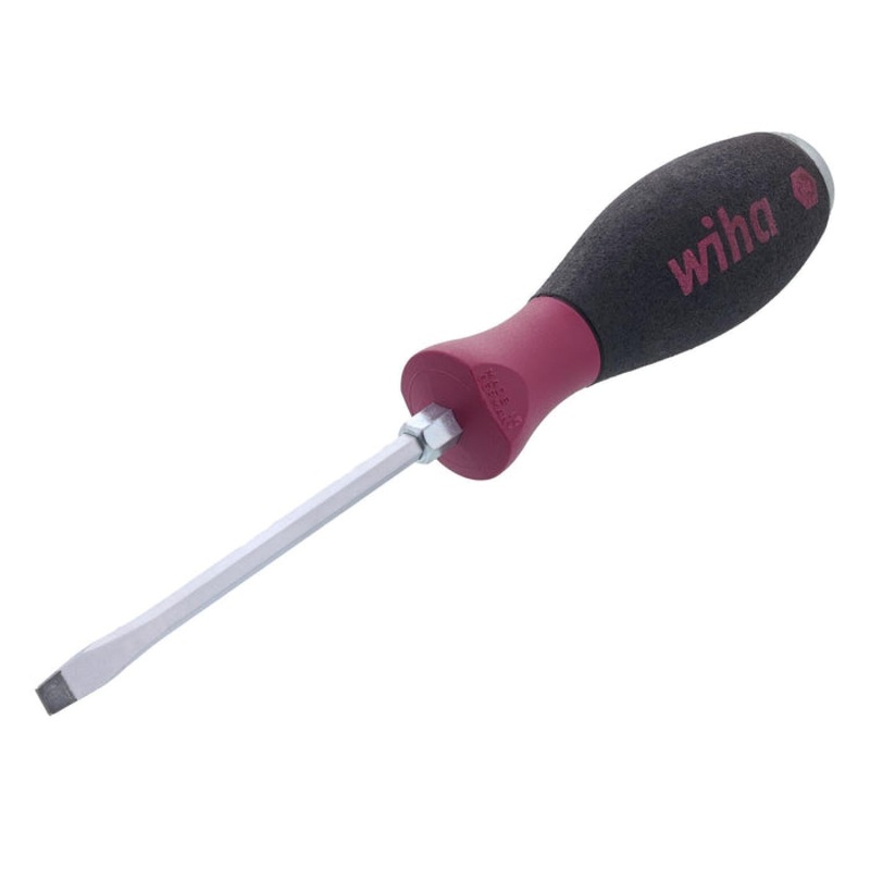 Wiha Tools 53315 5.5 x 100mm MicroFinish Extra Heavy Duty Slotted Screwdriver
