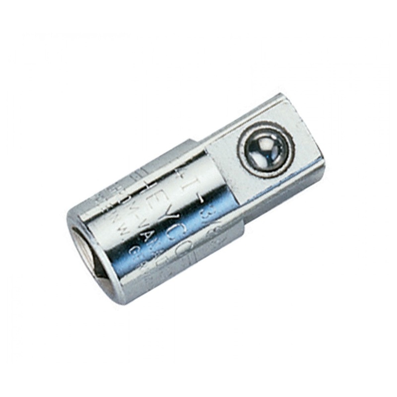 Wiha Tools 60140 1/4" Socket Converter, 1/4" to 3/8"