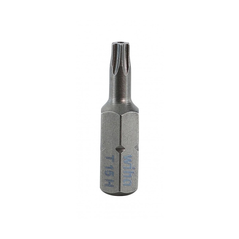 Wiha Tools 70139 Security TORX Insert Bits, T15s, 10 Pk.