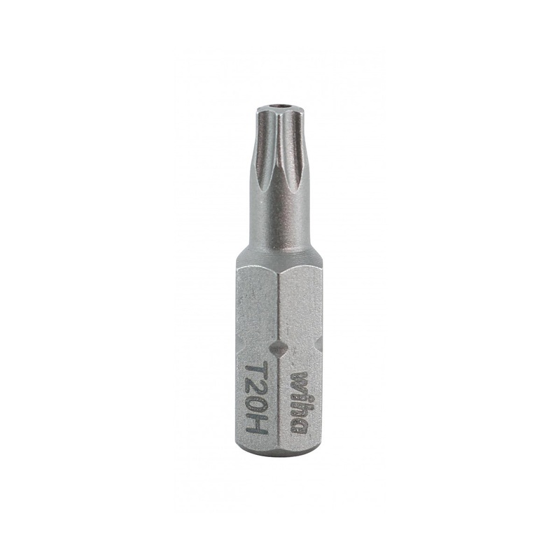 Wiha Tools 70142 Security TORX Insert Bits, T20s, 10 Pk.