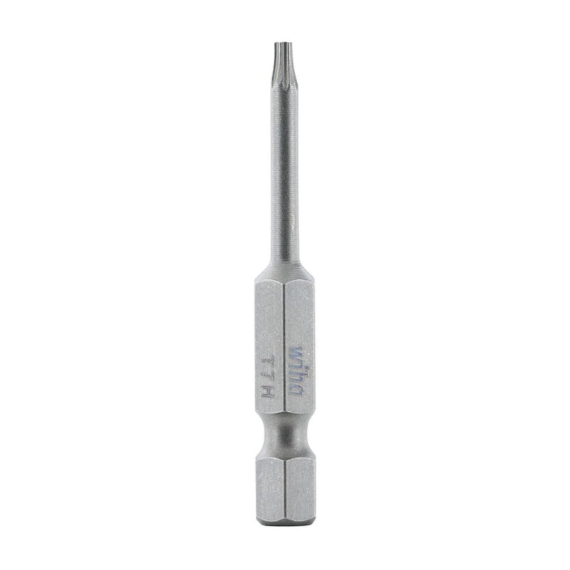Wiha Tools 70507 T7s x 50mm Security TORX Power Bit, 10 Pack