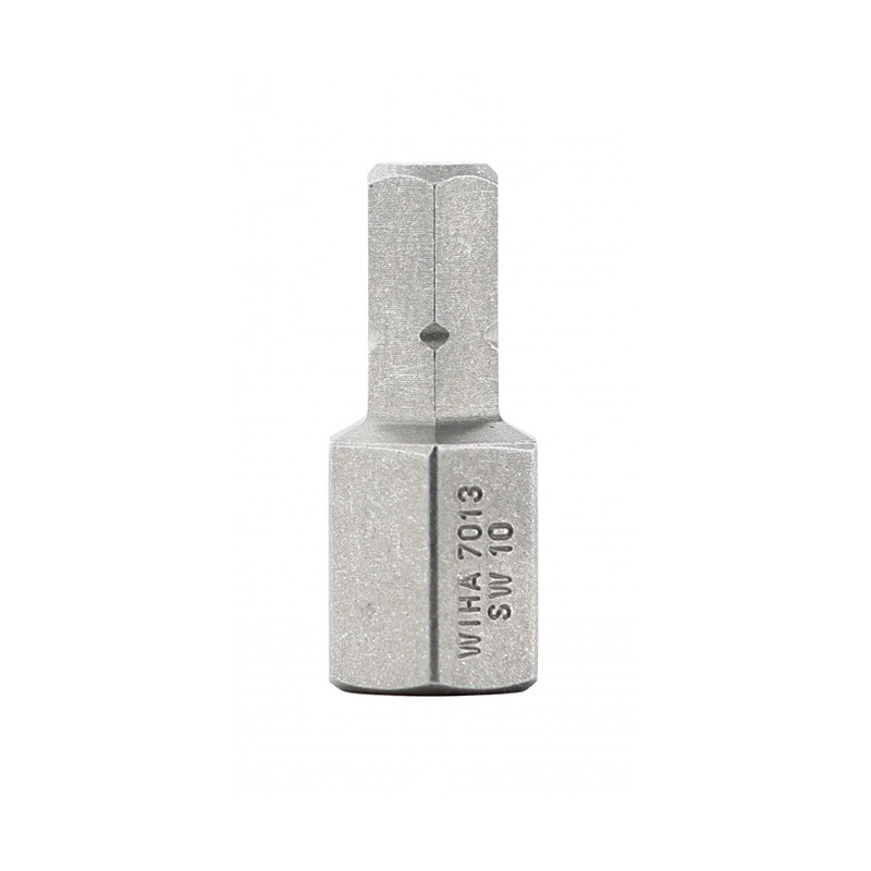 Wiha Tools 71324 Hex Metric Insert Bits, 10.0 mm x 25 mm, 10 Pk.