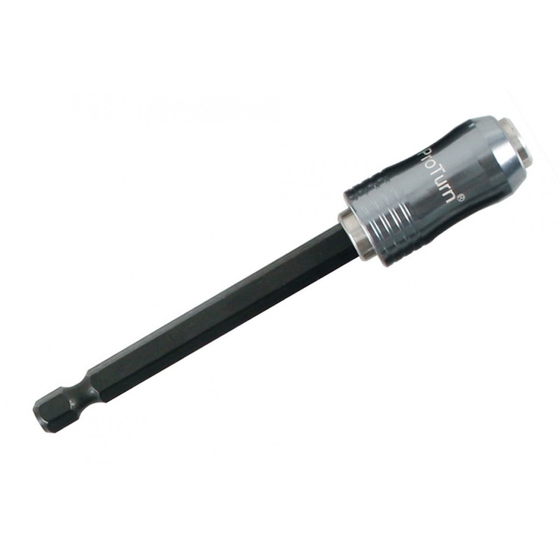 Wiha Tools 71476 Proturn Magnetic Bit Holder, 1/4" Drive, 3.9"