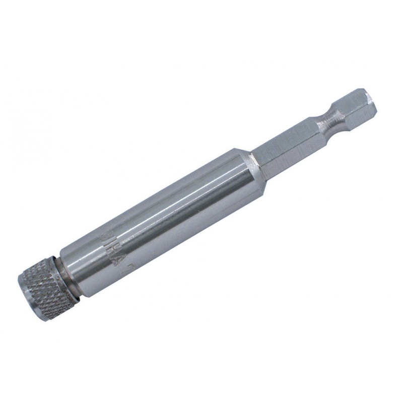Wiha Tools 71493 Screw Cap Bit Holder with O-Ring, 1/4" Drive, 3" Long
