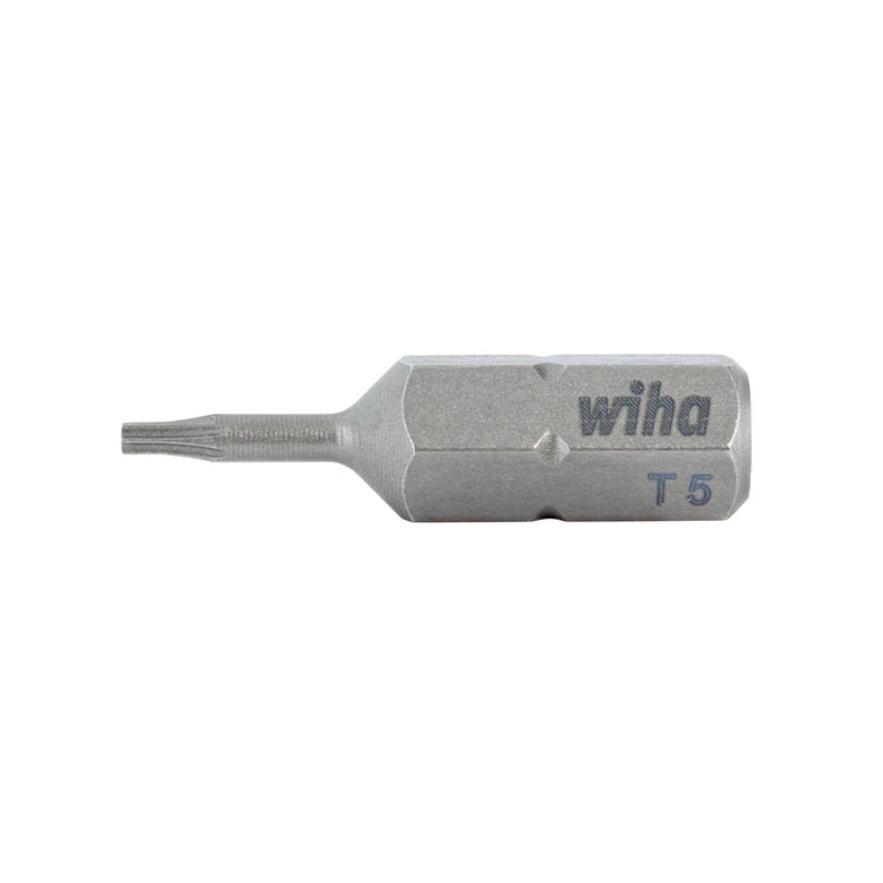 Wiha Tools 71505 T5 x 25mm TORX Insert Bit, 2 Pack