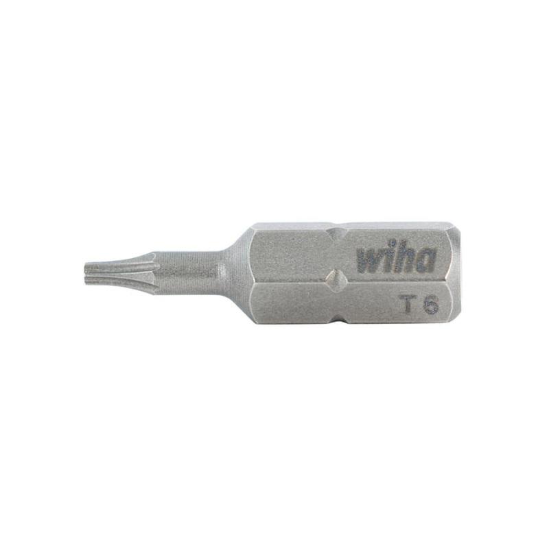 Wiha Tools 71506 T6 x 38mm TORX Insert Bit, 10 Pack