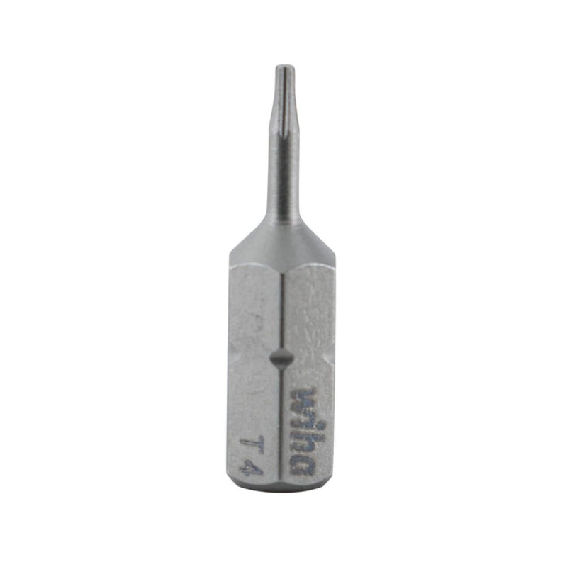 Wiha Tools 71524 T4 x 38mm TORX Insert Bit, 10 Pack