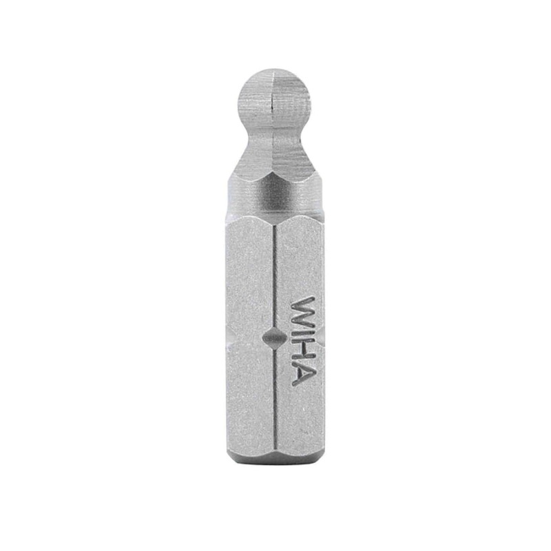 Wiha Tools 71706 3/16" x 38mm Ball End Hex Insert Bit, 10 Pack