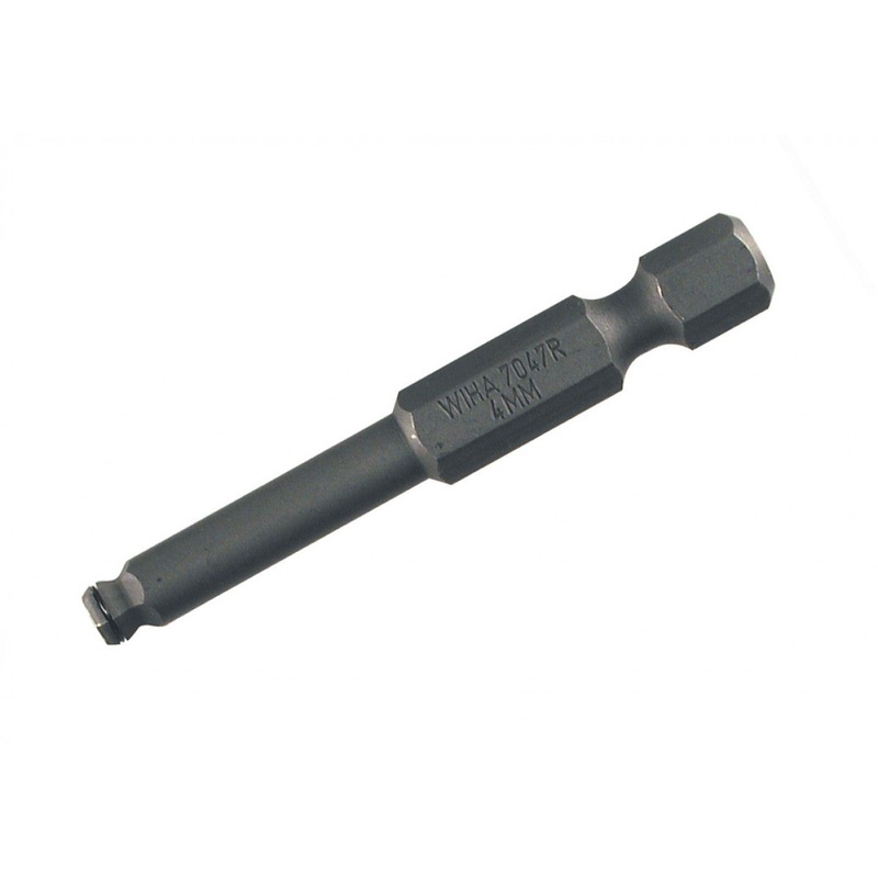 Wiha Tools 71750 MagicRing Ball End Power Bit 5.0mm x 50mm