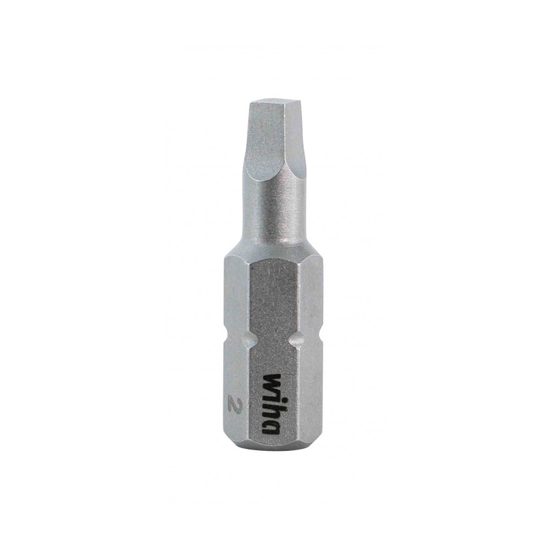 Wiha Tools 71802 Square Insert Bit, #2 x 25 mm, 10 Pk.