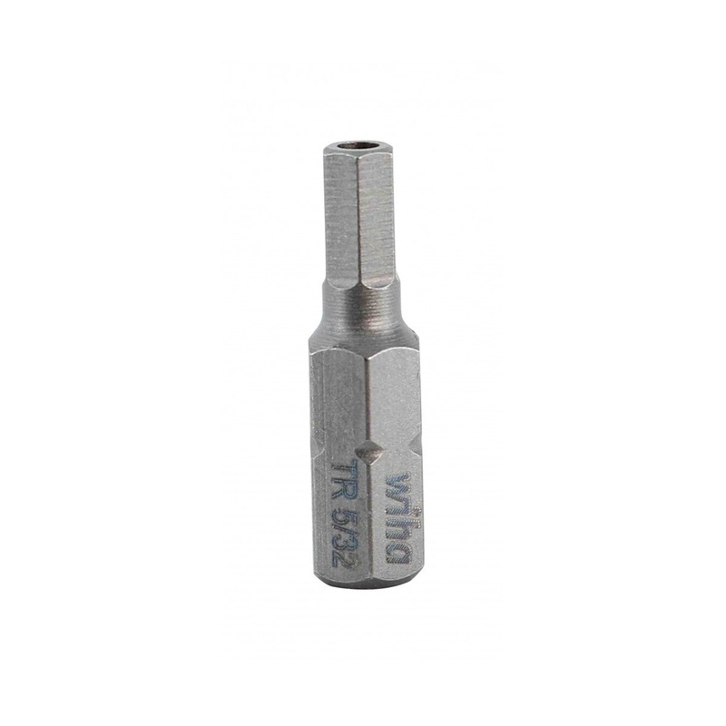 Wiha Tools 71940 Security Hex Insert Bit, 5/32" x 25 mm, 10 Pk.
