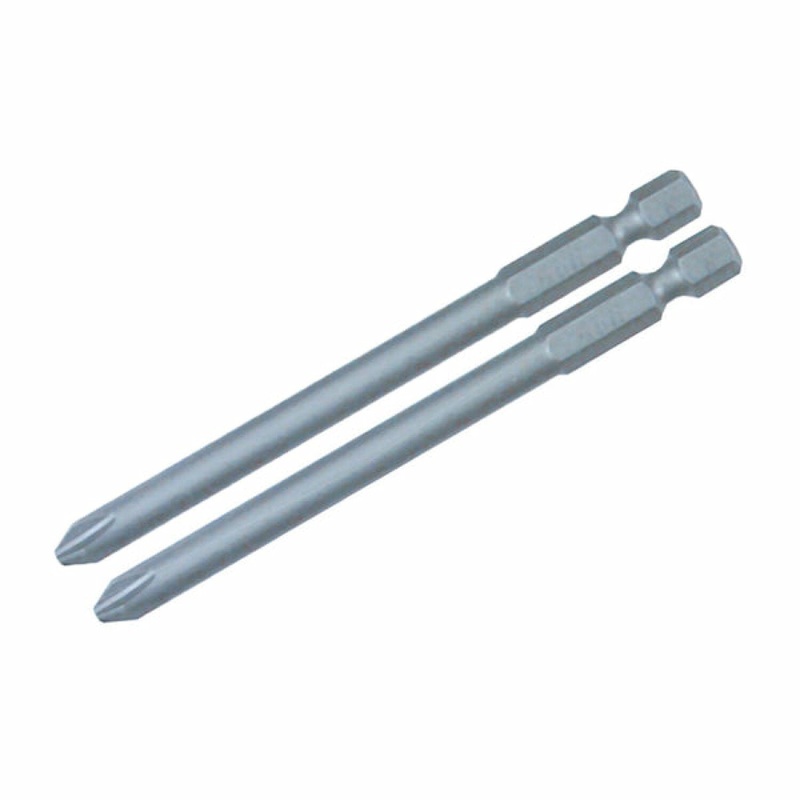 Wiha Tools 73912 Phillips Power Bit, #00 x 70 mm, 2 Pk.
