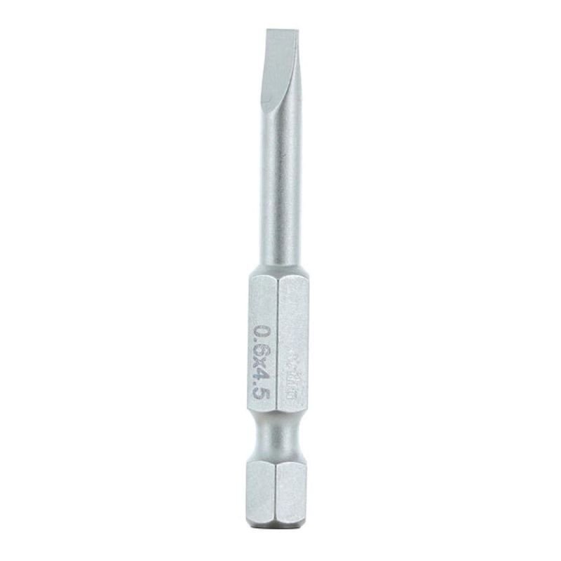 Wiha Tools 74012 Slotted Bit 4.5 - 50mm - 10 Pack