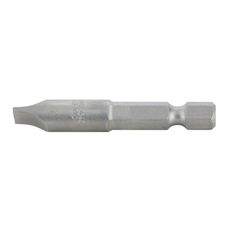 Wiha Tools 74021 Slotted Power Bit, 8.0 mm x 1.2 mm x 50 mm, 10 Pk.