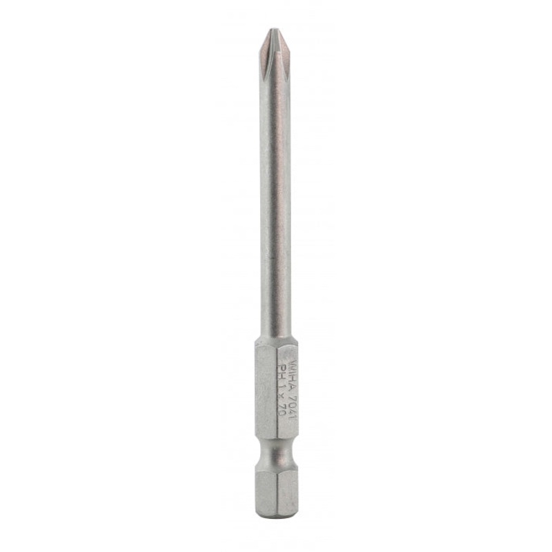 Wiha Tools 74106 Phillips Bit #1 - 70mm - 10 Pack