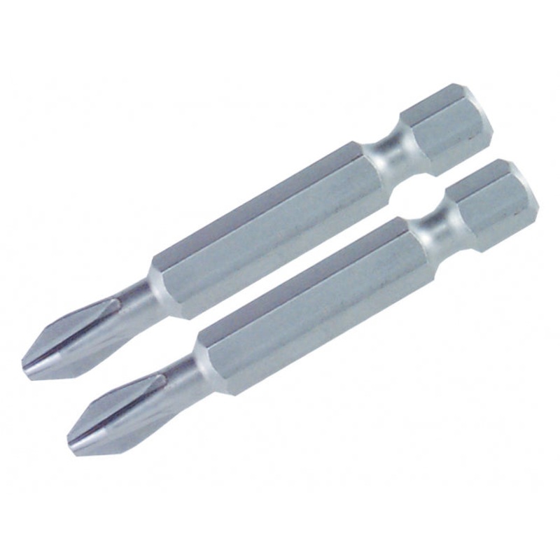 Wiha Tools 74164 Phillips Power Bit, 1 x 50 mm, 2 Pk.