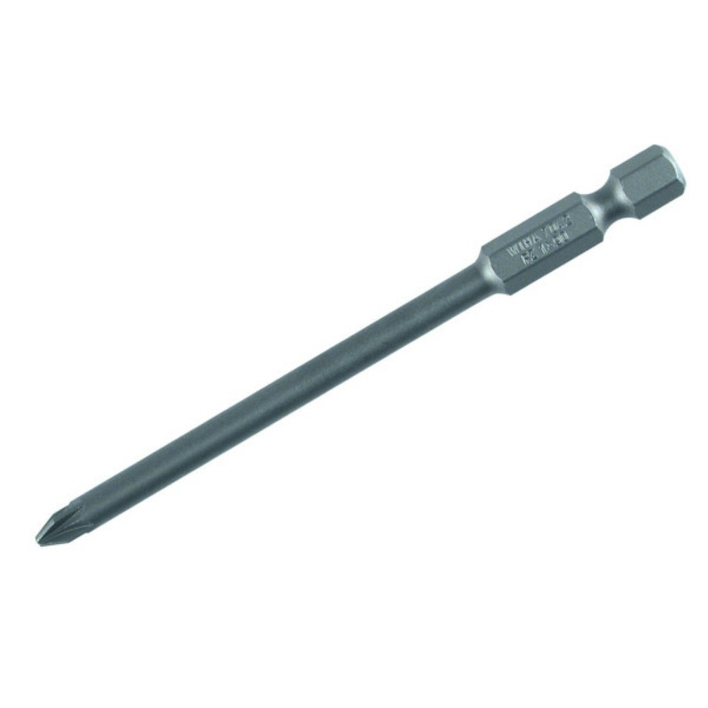 Wiha Tools 74236 PoziDriv Power Bit, #1 x 90 mm, 10 Pk.