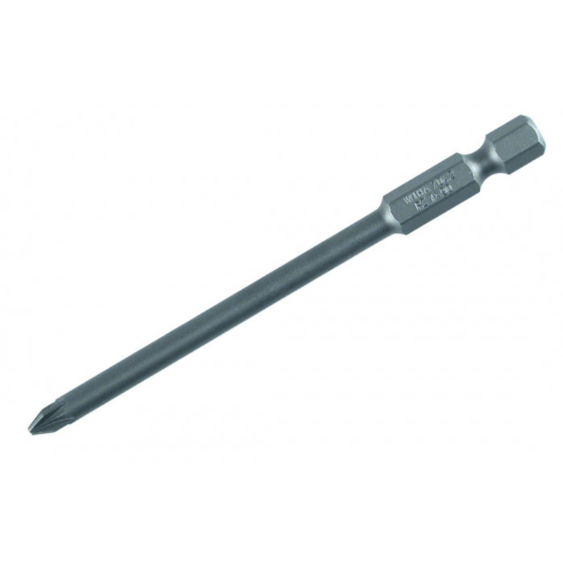 Wiha Tools 74238 PoziDriv Power Bit, #3 x 90 mm, 10 Pack
