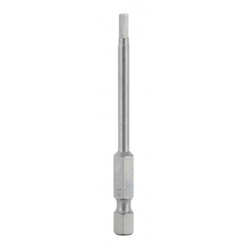 Wiha Tools 74353 Hex Metric Power Bit, 3.0 mm x 70 mm, 10 Pk.