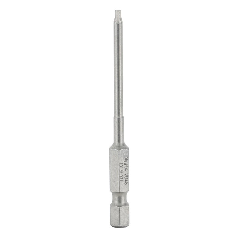 Wiha Tools 74538 TORX Power Bit, T7 x 70 mm, 10 Pk.