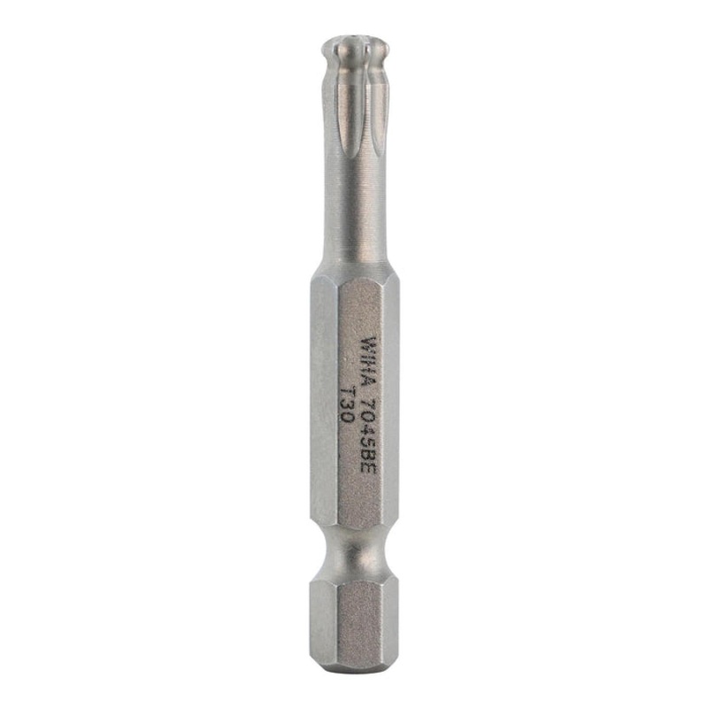 Wiha Tools 74539 TORX Ball End Power Bit, T30 x 50 mm, 10 Pk.