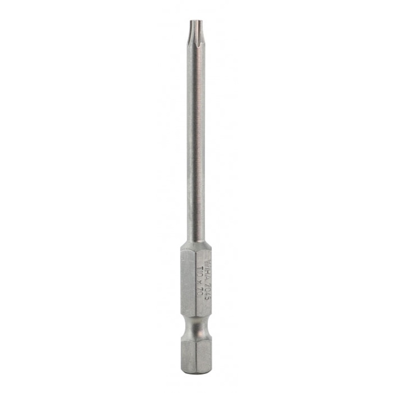 Wiha Tools 74546 TORX Power Bit, T10 x 70 mm, 10 Pk.