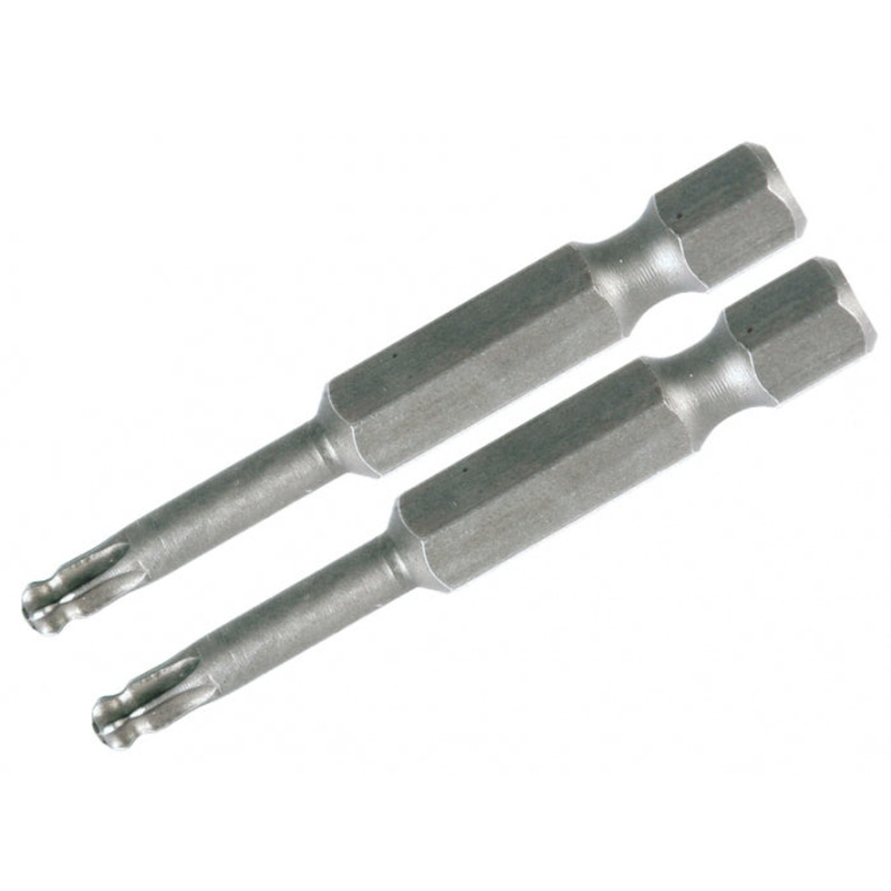 Wiha Tools 74547 TORX Ball End Power Bit, T27 x 50 mm, 2 Pk.
