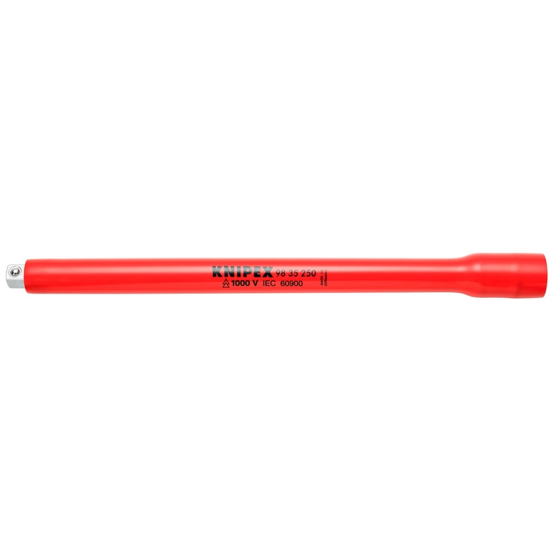 Knipex 98 35 250 3/8" Drive 10" Extension Bar-1000V Insulated